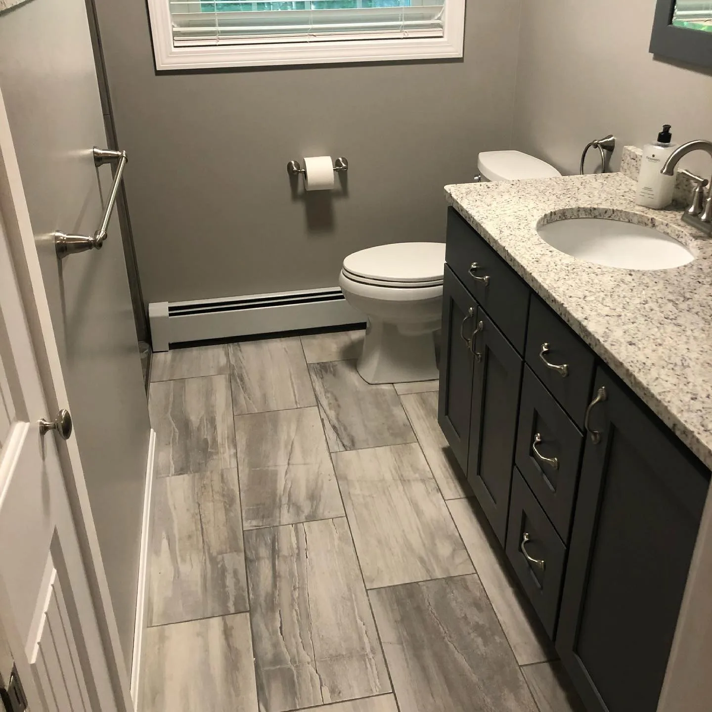 Open interior with hardwood floors — General Contracting project in Southern NH by A&E Home Improvement