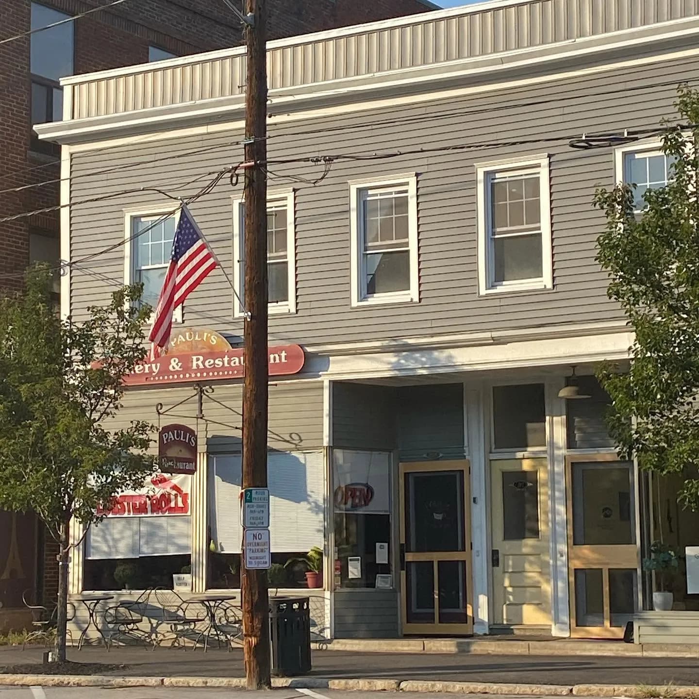 Re-sided restaurant and storefront building — Siding project in Central NH by A&E Home Improvement